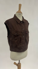 Gilet denim e lino LEVIS