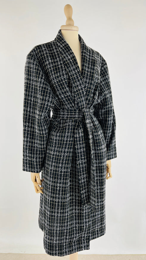 Soprabito in tweed sfoderato