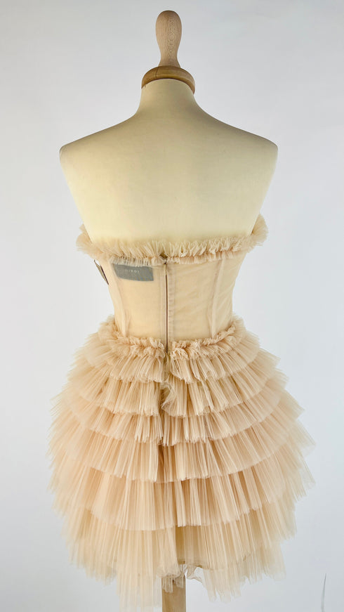 Abito corto tulle