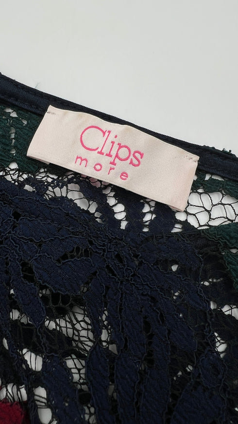 T-shirt pizzo righe