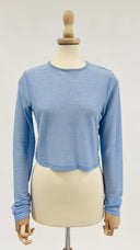 Maglia cropped lurex The andamane