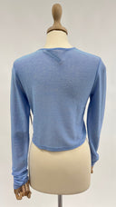 Maglia cropped lurex The andamane