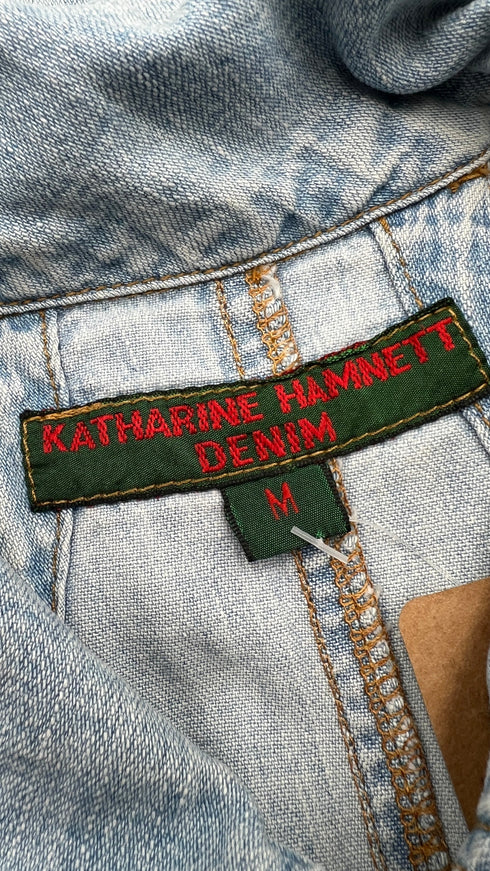 Chemisier corto in jeans