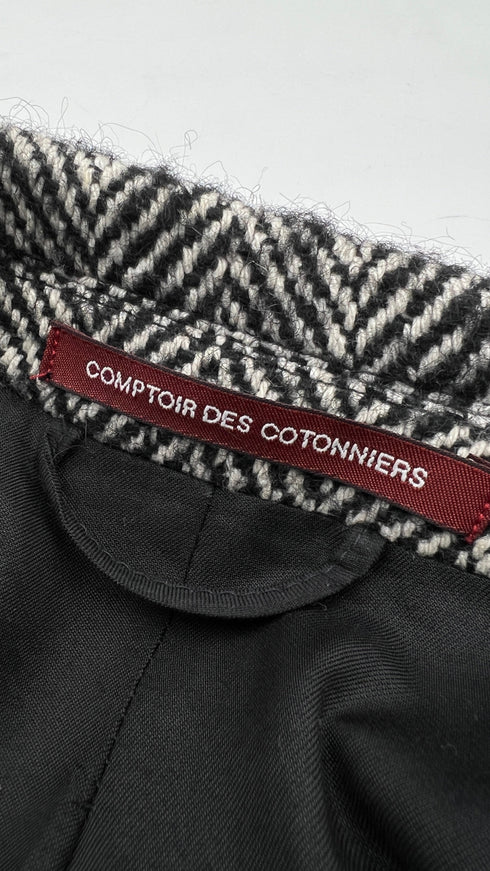 Cappotto doppiopetto spigato