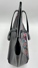 Borsa in pelle a fiori GIANNI CHIARINI