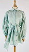 Camicia lunga con cintura