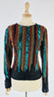 Blusa fantasia paillettes
