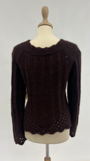 Maglia traforata mohair Valentino