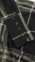 Abito midi tartan
