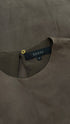 Top in suede