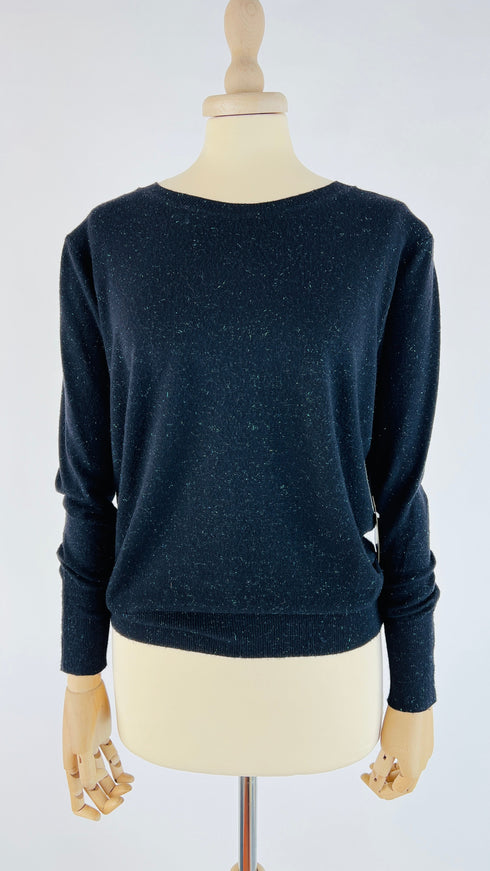 Maglione girocollo glitter