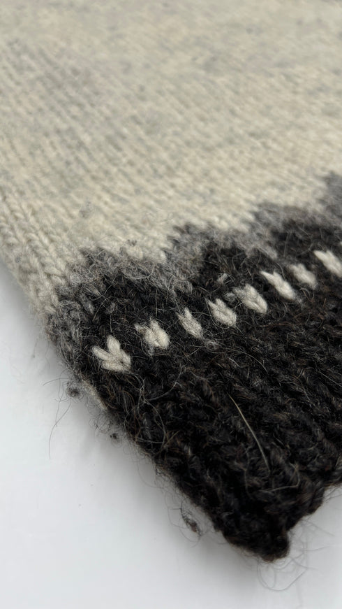 Maglione in lana islandese