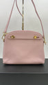 Borsa pelle con tracolla