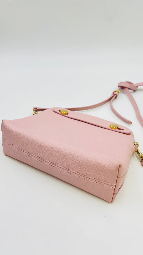 Borsa pelle con tracolla