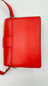 Borsa pelle rossa