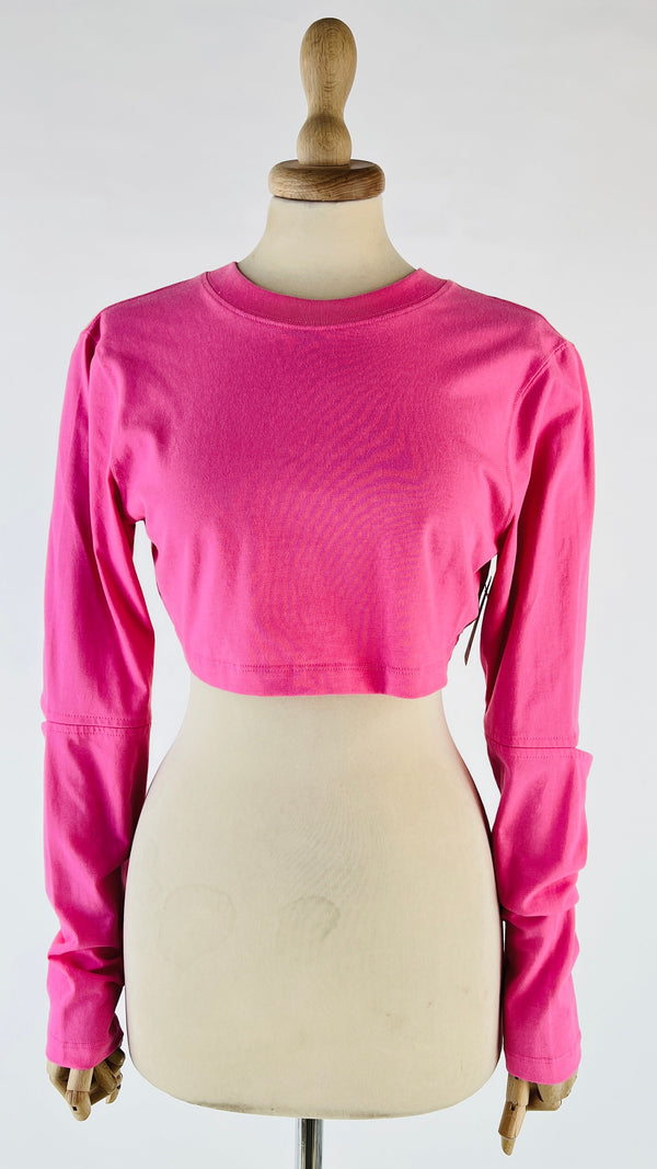 Crop-top schiena scoperta