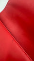 Borsa pelle rossa