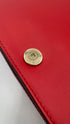 Borsa pelle rossa