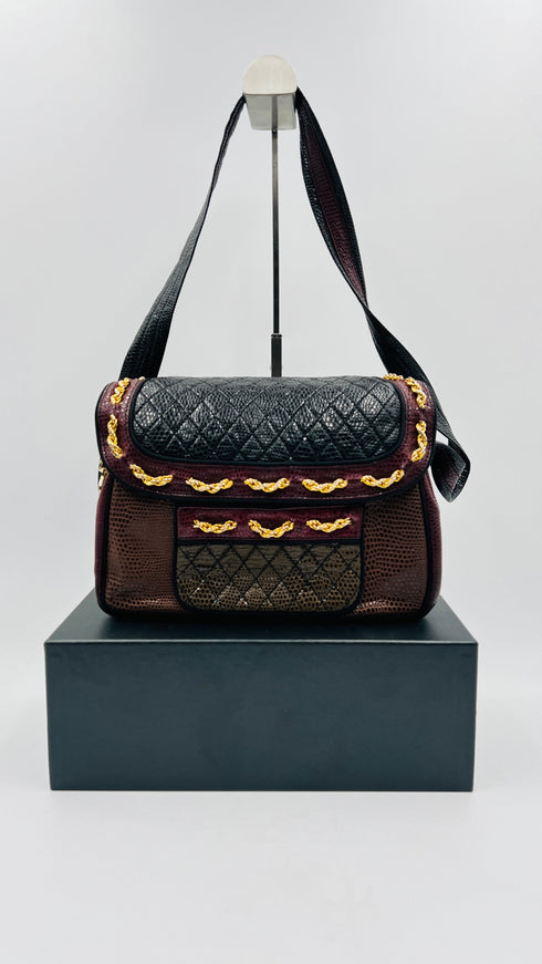 Borsa in pelle vintage