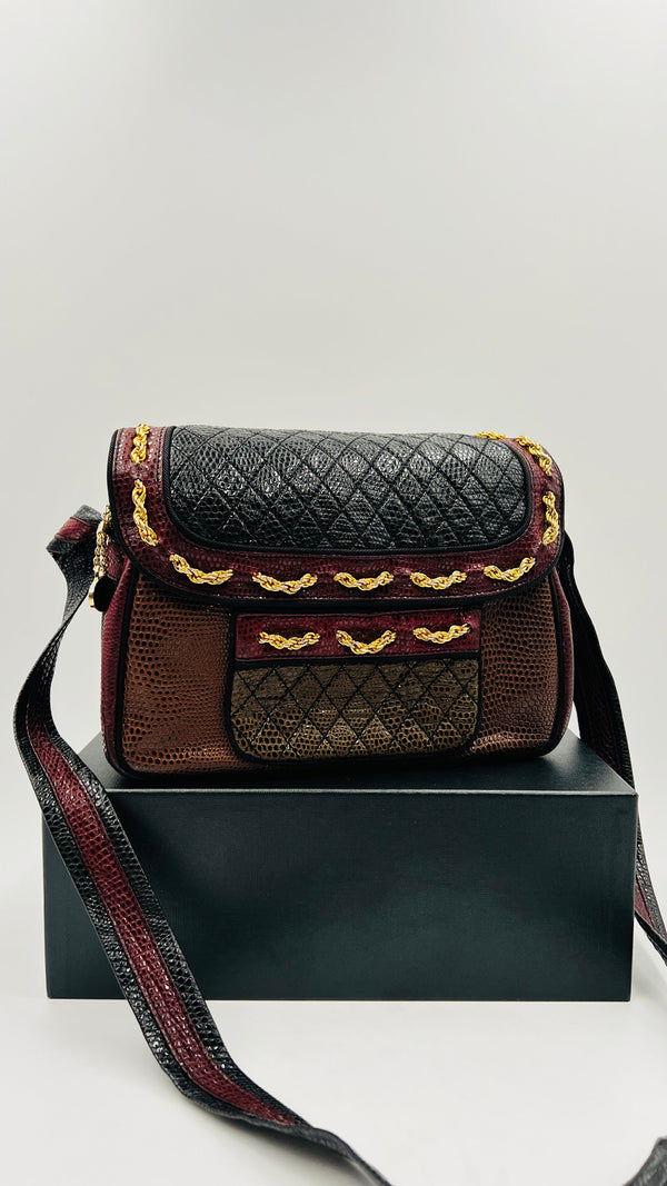Borsa in pelle vintage