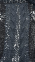Cardigan oversize lungo nero
