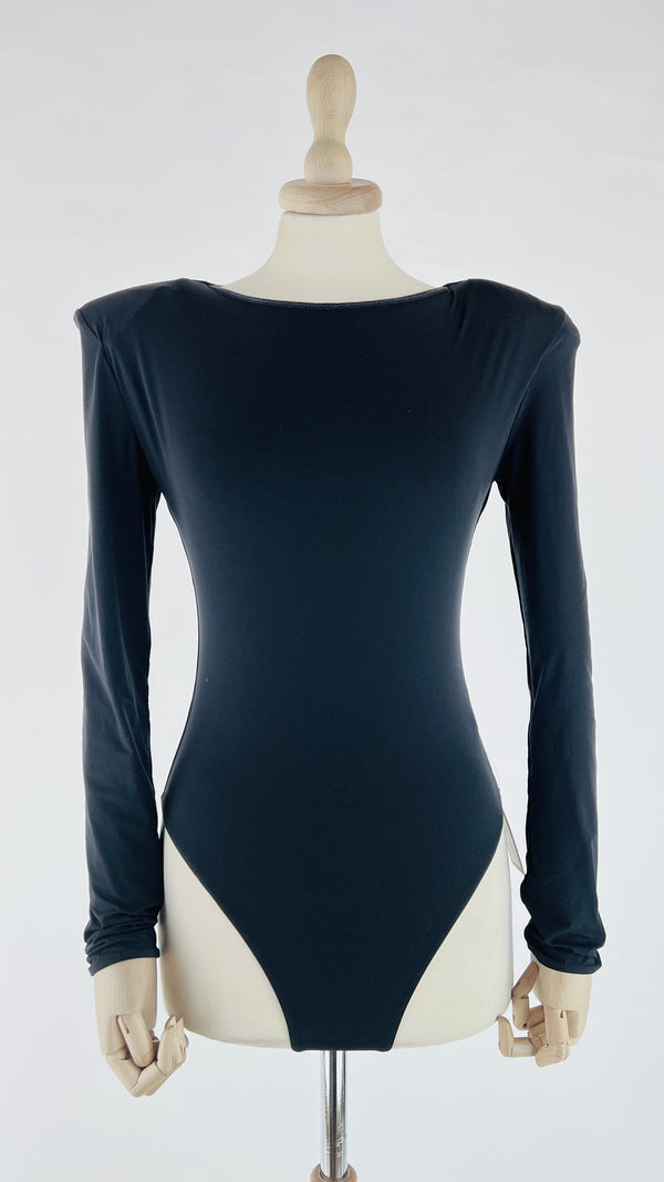 Body con spalle imbottite