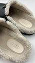Mules pelle nera N.38