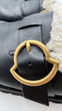 Mules pelle nera N.38