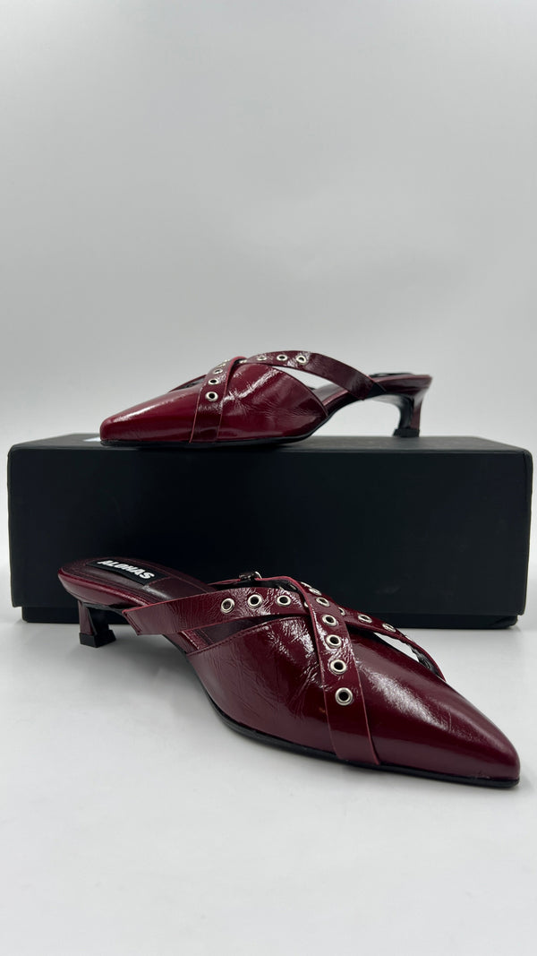 Mules pelle N.39