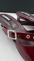 Mules pelle N.39
