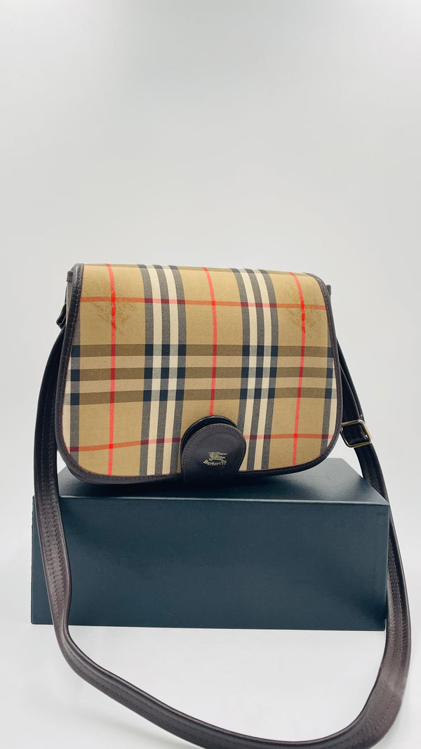Borsa tracolla tartan