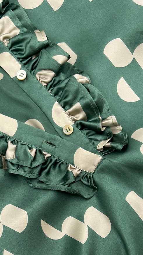 Abito midi maxy pois