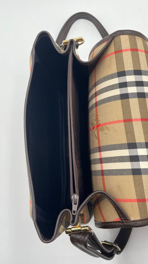 Borsa tracolla tartan