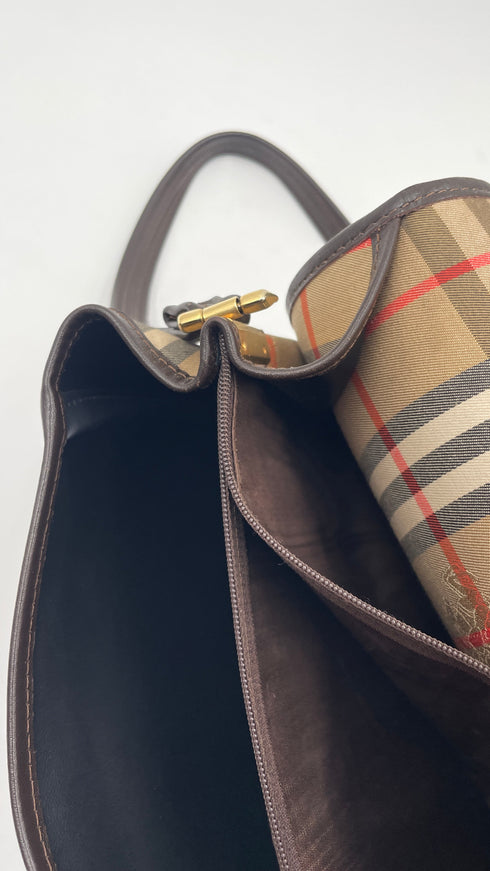 Borsa tracolla tartan