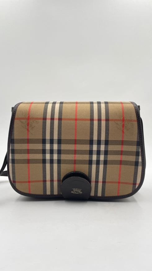 Borsa tracolla tartan