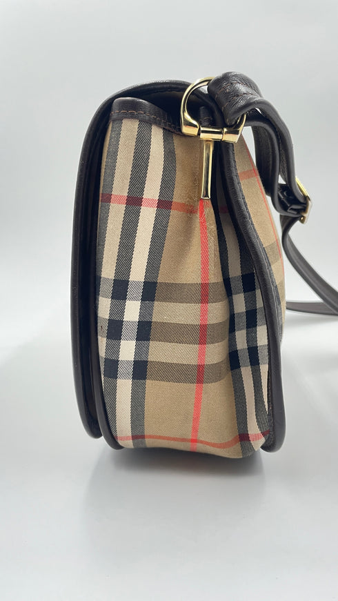 Borsa tracolla tartan