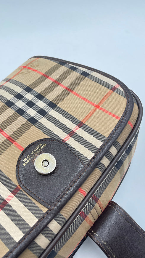 Borsa tracolla tartan