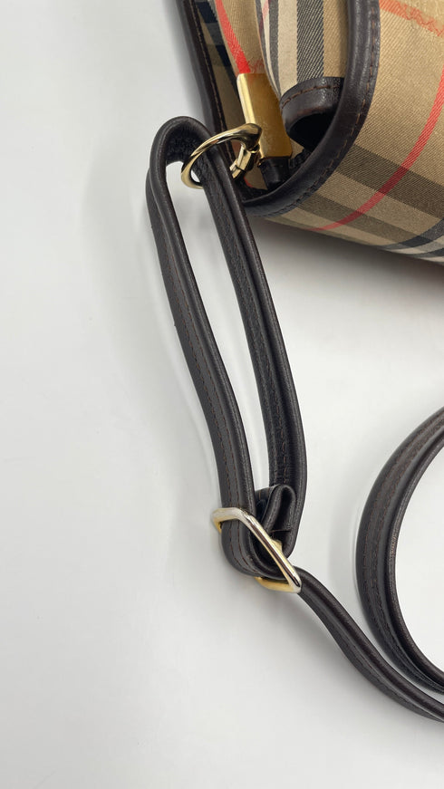 Borsa tracolla tartan