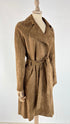 Trench in suede