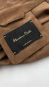 Trench in suede