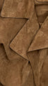Trench in suede
