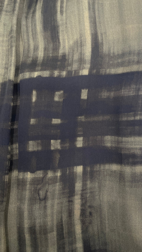 Abito lungo tartan