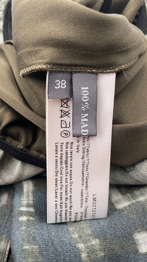 Abito lungo tartan
