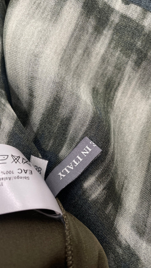 Abito lungo tartan