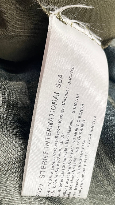 Abito lungo tartan