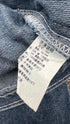 Giacca denim eco-pelliccia