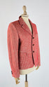Blazer lana geometrico
