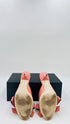 Mules pelle verniciata con fiocco N.38