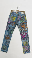 Jeans stampa medusa Versace