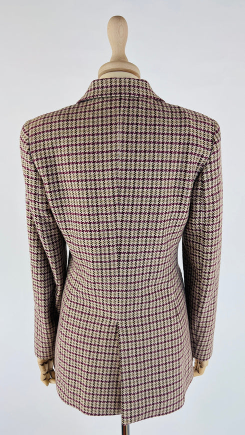 Blazer pied de poule
